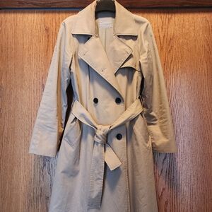 Everlane Double Breasted Trench Coat